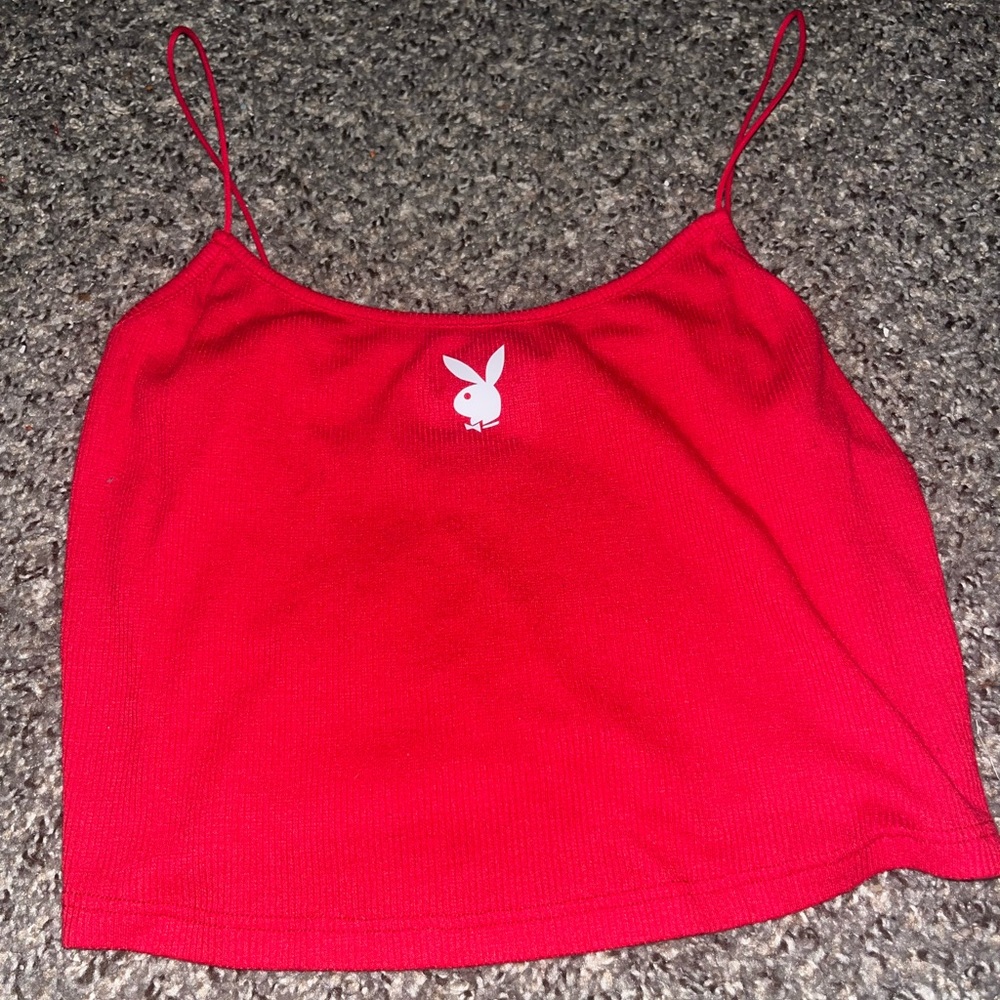 red playboy tank